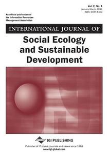 International Journal Of Social Ecology And Sustainable Development (vol. 2, No. 1) di Elias G Carayannis edito da Igi Publishing