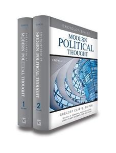 Encyclopedia of Modern Political Thought (set) di Gregory Claeys edito da CQ Press