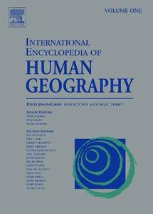 International Encyclopedia of Human Geography di Rob Kitchin edito da PAPERBACKSHOP UK IMPORT