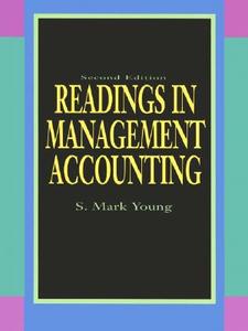 Readings In Management Accounting di S. Mark Young edito da Pearson Education