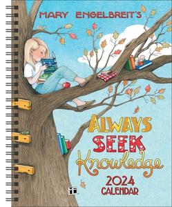 Mary Engelbreit's 12-Month 2024 Monthly/Weekly Planner Calendar di Mary Engelbreit edito da Andrews McMeel Publishing