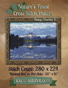 Nature's Finest Cross Stitch Pattern: Design Number 9 di Nature Cross Stitch edito da Createspace
