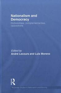 Nationalism and Democracy edito da Taylor & Francis Ltd