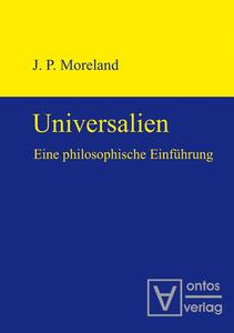 Universalien di James Moreland edito da De Gruyter