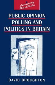 Public Opinion Polling And Politics In Britain di David Broughton edito da Palgrave Macmillan