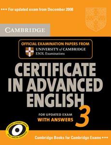 Cambridge Certificate In Advanced English 3 For Updated Exam Self-study Pack (student\'s Book With Answers And Audio Cds (2)) di Cambridge ESOL edito da Cambridge University Press