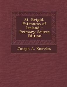 St. Brigid, Patroness of Ireland - Primary Source Edition di Joseph a. Knowles edito da Nabu Press