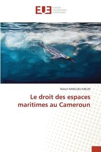 Le droit des espaces maritimes au Cameroun di Robert Kangueu Ekeuh edito da Éditions universitaires européennes