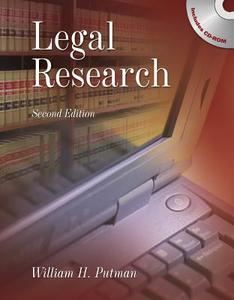 Legal Research (Book Only) di William H. Putman edito da Cengage Learning