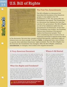 U.S. Bill of Rights Flashcharts di Kathy Furgang edito da Flash Kids