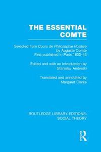 The Essential Comte edito da Taylor & Francis Ltd