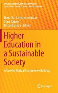 Higher Education in a Sustainable Society edito da Springer-Verlag GmbH