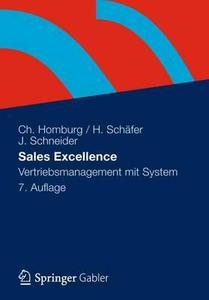 Sales Excellence di Christian Homburg, Heiko Schafer, Janna Schneider edito da Gabler Verlag