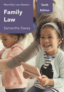 Family Law di Samantha Davey edito da RED GLOBE PR