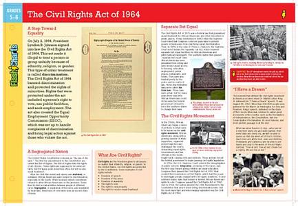 Civil Rights Act of 1964, Grades 5-6 di Joy Paige edito da Flash Kids