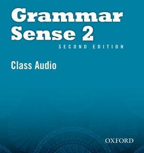 Grammar Sense: 2: Audio Cds (2 Discs) di Cheryl Pavlik edito da Oxford University Press