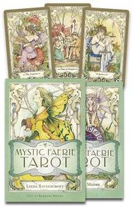 Mystic Faerie Tarot di Linda Ravenscroft, Barbara Moore edito da Llewellyn Publications,u.s.