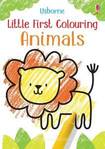 Little First Colouring Animals di Kirsteen Robson edito da Usborne Publishing Ltd