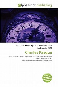 Charles Pasqua edito da Vdm Publishing House