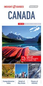 Insight Guides Travel Map Canada di Insight Guides edito da Apa Publications