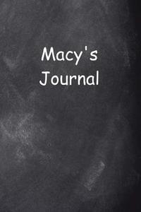 Macy Personalized Name Journal Custom Name Gift Idea Macy: (notebook, Diary, Blank Book) di Distinctive Journals edito da Createspace Independent Publishing Platform