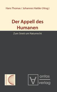 Der Appell des Humanen edito da De Gruyter
