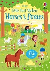 Little First Stickers Horses and Ponies di Kirsteen Robson edito da Usborne Publishing Ltd