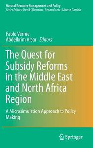 The Quest for Subsidy Reforms in the Middle East and North Africa Region edito da Springer International Publishing