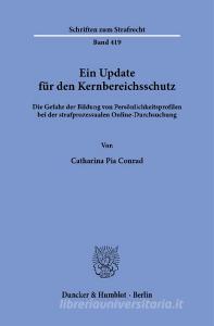 Ein Update für den Kernbereichsschutz. di Catharina Pia Conrad edito da Duncker & Humblot GmbH