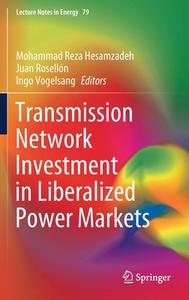 Transmission Network Investment in Liberalized Power Markets edito da Springer International Publishing