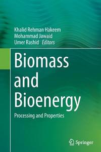 Biomass and Bioenergy edito da Springer International Publishing