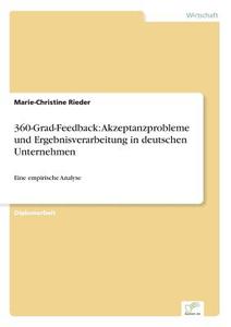 360-grad-feedback di Marie-Christine Rieder edito da Grin Verlag