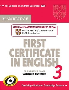 Cambridge First Certificate In English 3 For Updated Exam Student\'s Book Without Answers di Cambridge ESOL edito da Cambridge University Press