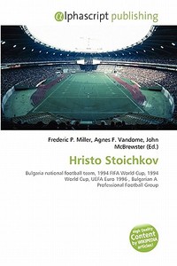 Hristo Stoichkov edito da Vdm Publishing House