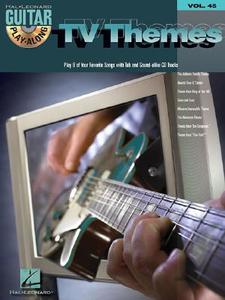 TV Themes: Guitar Play-Along Volume 45 edito da MUSIC SALES CORP