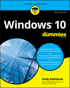 Windows 10 For Dummies di Andy Rathbone edito da John Wiley & Sons Inc