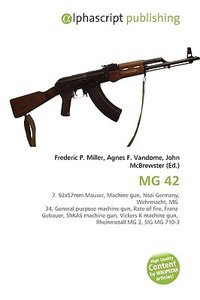 Mg 42 di #Miller,  Frederic P. Vandome,  Agnes F. Mcbrewster,  John edito da Vdm Publishing House