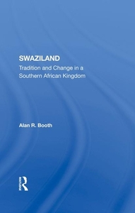 Swaziland di Alan R Booth edito da Taylor & Francis Ltd
