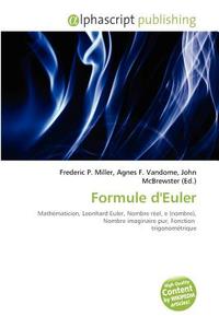 Formule D\'euler edito da Alphascript Publishing