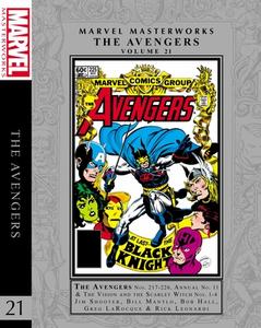 MARVEL MASTERWORKS: THE AVENGERS VOL. 21 HC di Jim Shooter, Bill Mantlo, Bob Hall, J.M. DeMatteis edito da Marvel
