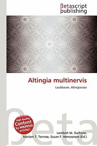 Altingia Multinervis edito da Betascript Publishing