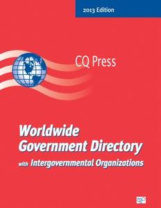 Worldwide Government Directory with Intergovernmental Organizations di Cq Press edito da CQ Press