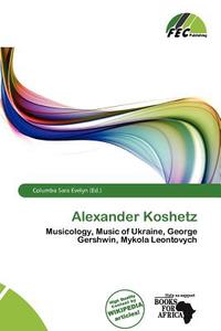 Alexander Koshetz edito da Fec Publishing