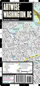 Artwise Washington, DC Museum Map - Laminated Museum Map of Washington, DC: Folding Pocket Size Travel Map di Streetwise Maps edito da Streetwise Maps