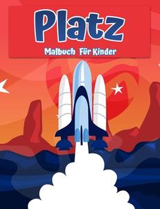 Weltraum-Malbuch für Kinder di Jasmine Watts edito da Green Publishing