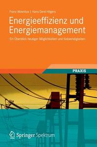 Energieeffizienz und Energiemanagement di Franz Wosnitza, Hans Gerd Hilgers edito da Vieweg+Teubner Verlag