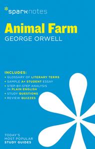 Animal Farm Sparknotes Literature Guide di Sparknotes, George Orwell edito da SPARKNOTES