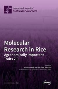 Molecular Research in Rice edito da MDPI AG