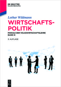 Wirtschaftspolitik di Lothar Wildmann edito da Gruyter, de Oldenbourg