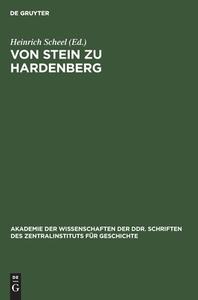 Von Stein zu Hardenberg edito da De Gruyter